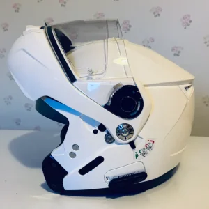 Två Nolanhjälmar med N-com Endast idag