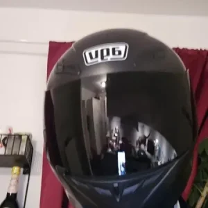 AGV K-4 EVO Svart MC-Hjälm Med Svart Visir, Medium 57-58 Säker betalning