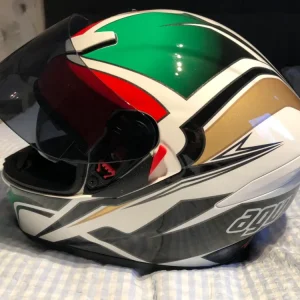 AGV integralhjälm och Alpinestars mc-ställ Bästa pris