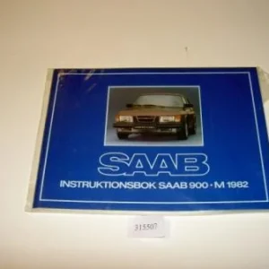 Instruktionsbok, 900 1982 Nedsatt pris