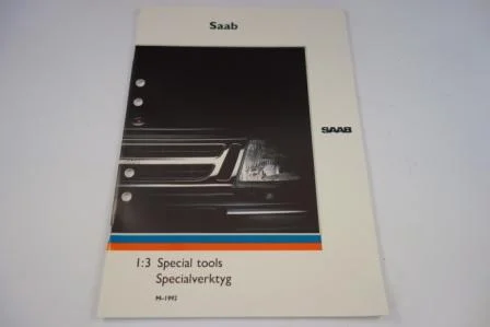 Verkstadshandbok, Specialverktyg Endast idag