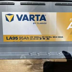 Varta LA95 bilbatteri 95Ah 12V AGM Endast denna vecka