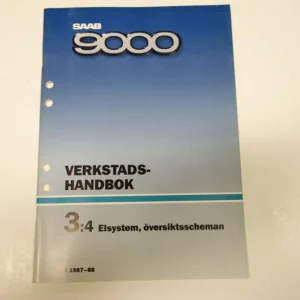 Verkstadshandbok, lätt beg, Elsystem Instrument Utförsäljning