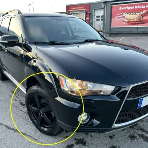 18" fälgar med dubbdäck i mycket fint skick Reapris