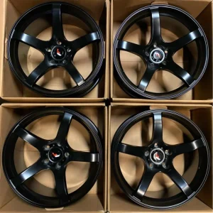 5x120 FÄLGAR 4 STYCK NYA 18” JR WHEELS JR32 Trygg betalning