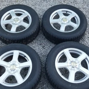 4x alufälgar, 4x Volvo-fälgar, 4x Saab-fälgar Erbjudande