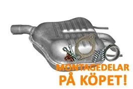 Köp nu Bakre ljuddämpare SAAB 9 3 Polmo