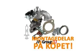 Turbo Citroën C3, C4, Berlingo, C Elysee, DS3, Jumpy / Ford C Max, Fiesta, B Max / Peugeot 2008, 207, 208, 308, Expert, Partner JP Group Expressleverans