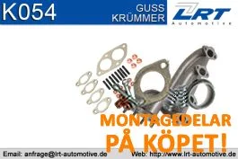 Grenrör Audi/VW LRT 70% rabatt Reapris