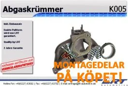 Grenrör Seat/VW LRT 70% rabatt Lägg i varukorgen