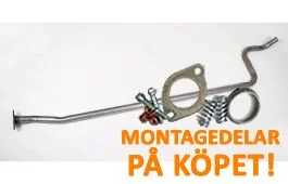 Avgasrör Citroen C3 1.1, 1.4 EEC Nyhet