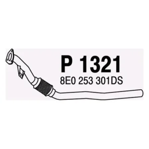 Avgasr&ouml;r, fram Lågt pris