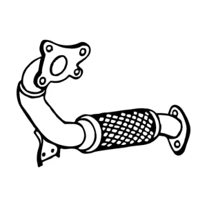 Avgasr&ouml;r, fram Nedsatt pris