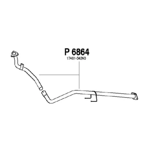 Avgasr&ouml;r, fram Fri frakt