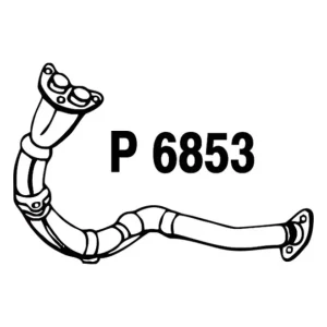 Avgasr&ouml;r, fram Lågt pris