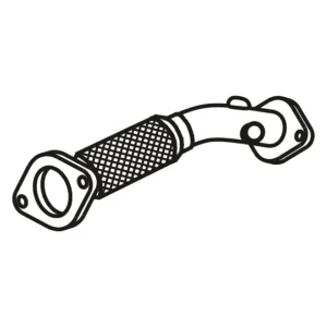 Avgasr&ouml;r, fram Premium