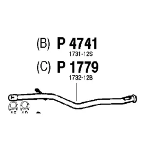 Avgasr&ouml;r, mitt Beställ nu
