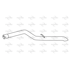 Avgasr&ouml;r, bak Outlet