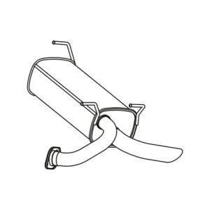 Utförsäljning Bakre ljudd&auml;mpare