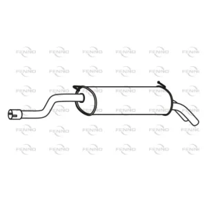 Utförsäljning Bakre ljudd&auml;mpare