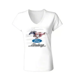 Utförsäljning Women's Mustang T-Shirt American Stang; LargeArtikelnummer: 417499C