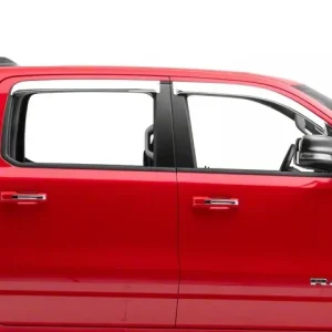 Ventvisor Window Deflectors; Front and Rear; ChromeArtikelnummer: R114265 Säker betalning