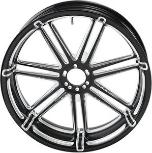 Arlen Ness Wheel 7-Valve 18X5.50 Black Rim 7Valve 18X5.50 Blk Rabatter