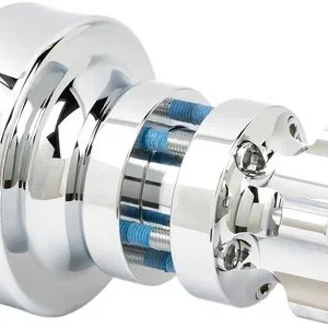 Arlen Ness Wheel Hub Rear 08 Flt Without Abs Chrome Hub Rr 09-Up Flt C Fri frakt