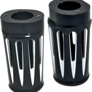 Arlen Ness Fork Boots Deep Cut Black Boot Fork D-Cut Flst Blk Erbjudandepris