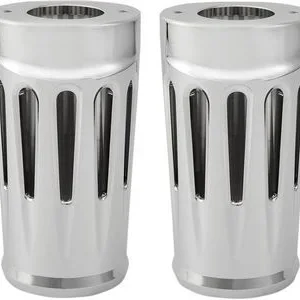 Arlen Ness Fork Boots Deep Cut Flt Chrome Boot Fork Flt Dc Chr Sänkt pris