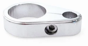 Trygg betalning Vajerklammer 1-1/8" (28mm), kromad (ram)