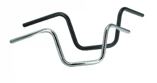 Zodiac Gibbons Ape Hanger 8-1/4" Black (No Dimples) Nyhet