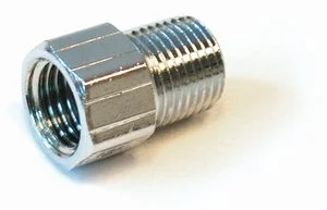 Adapter nippel, rak, H-D 72-81, 1/8" NPTx3/16" Utförsäljning